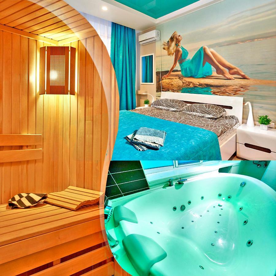 Big Jacuzzi , Sauna , Khreshchatyk Apartments Kiev Dış mekan fotoğraf